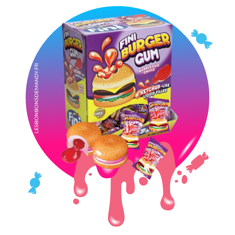 Box Fini Burger Gum