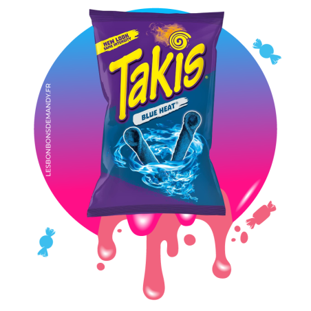 Takis Chips bleu heat