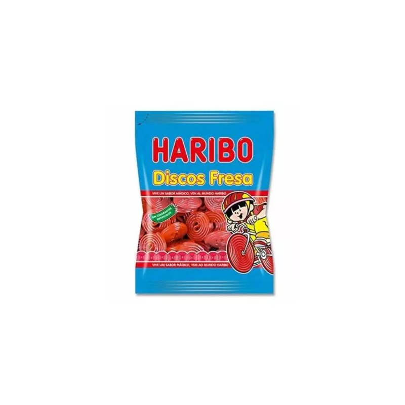 Haribo Discos Fresa 80 gr